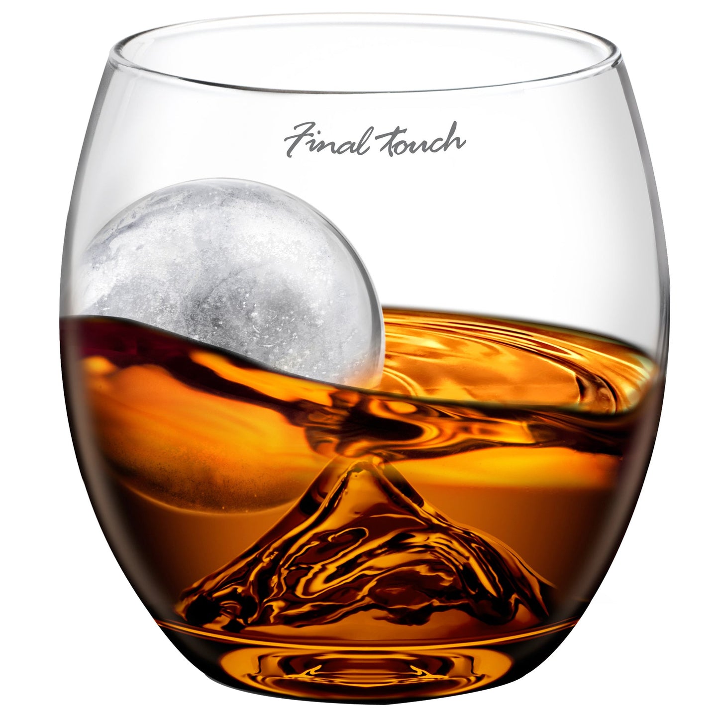 On the Rocks Glass and Ice Ball Mould Set