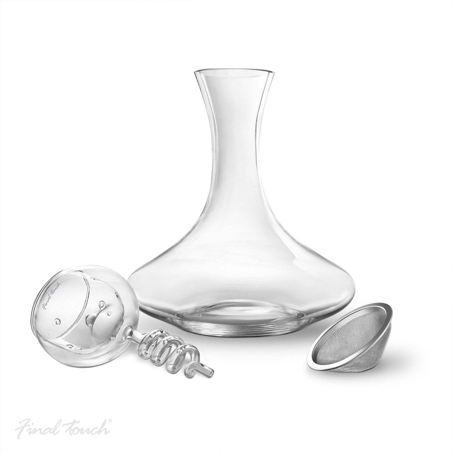 Final Touch Twister Aerating Decanter