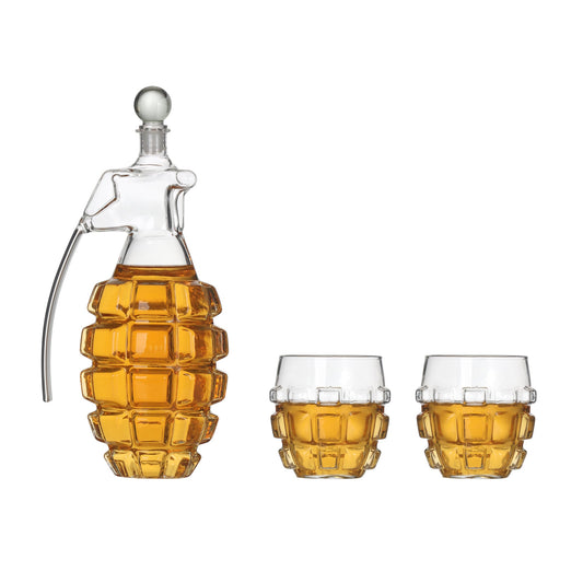 Bar Bespoke Grenade Decanter Set