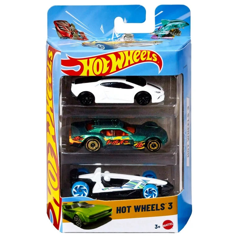 Hot Wheels 3 Car Pack