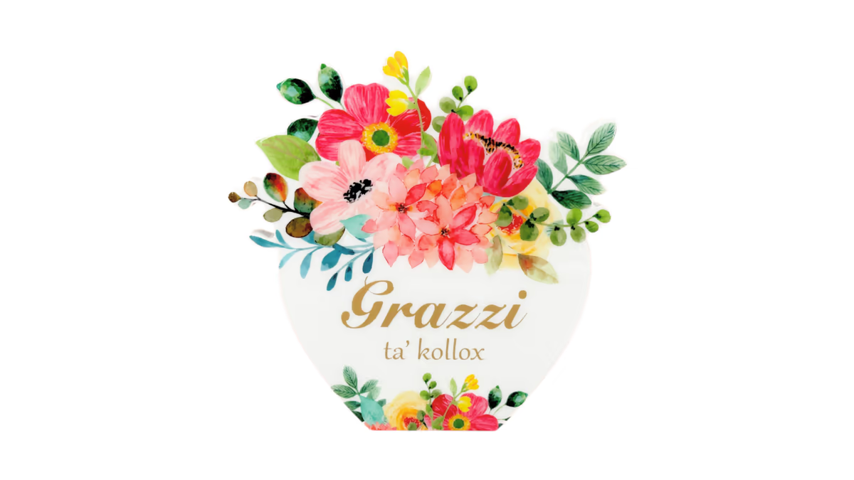 Flower Bouquet Grazzi Heart