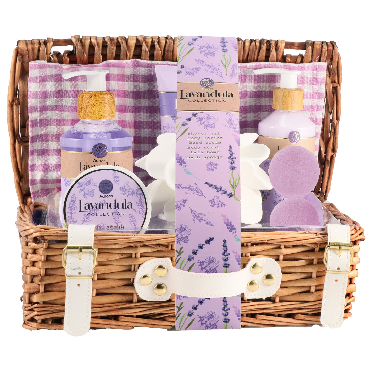 Aureus 6 Pcs git set in a picnic basket