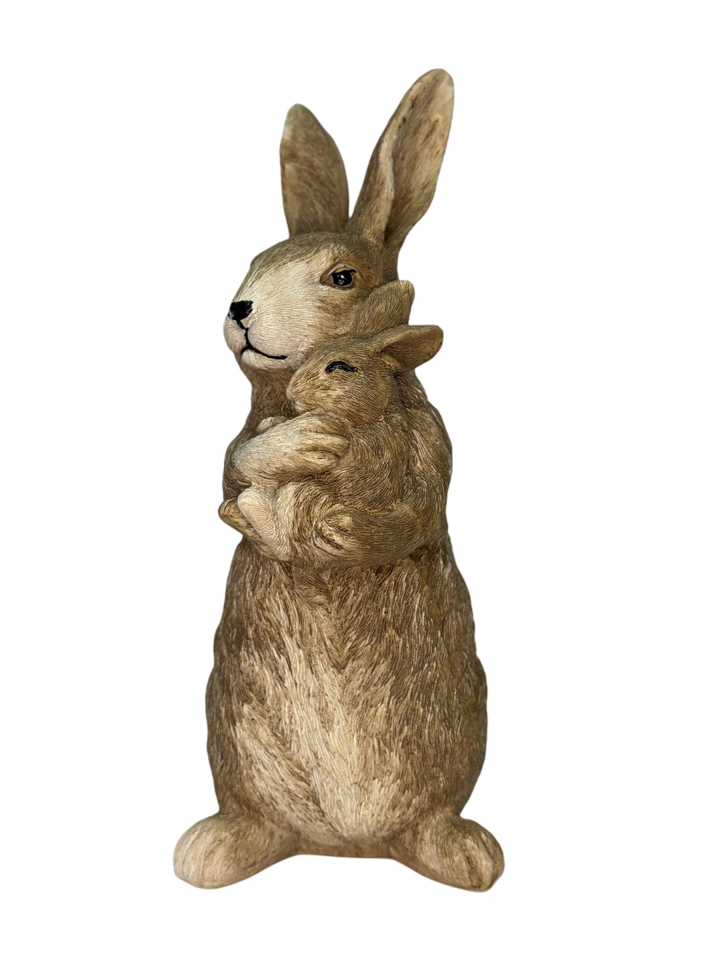 Easter Bunny Holding Child Realistic