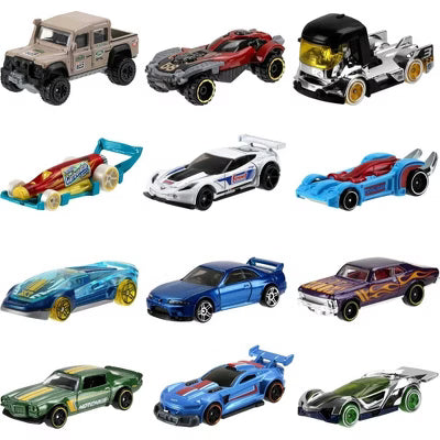 Hot Wheels Basic Die Cast Vehicle, assorted models/colors – 1pc