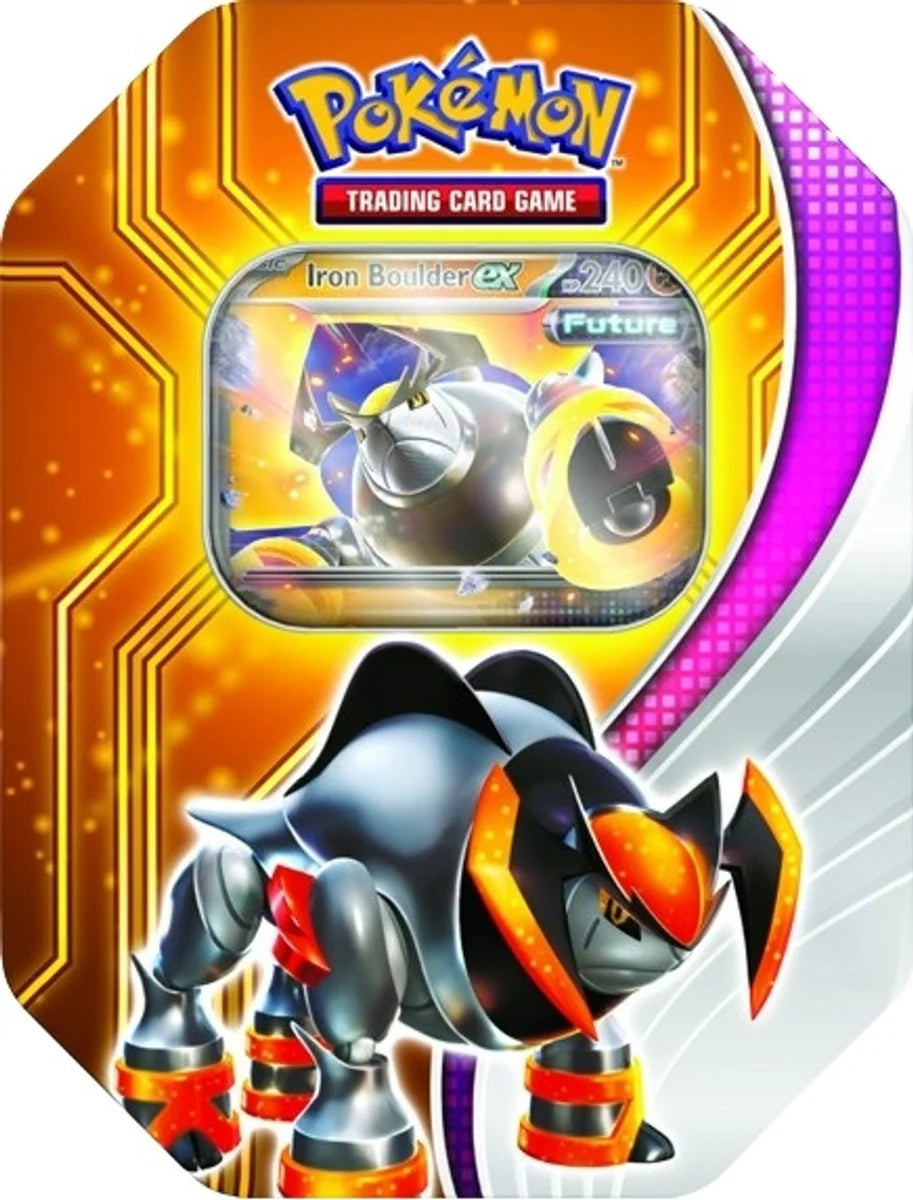 POKEMON Iron Boulder ex Tin