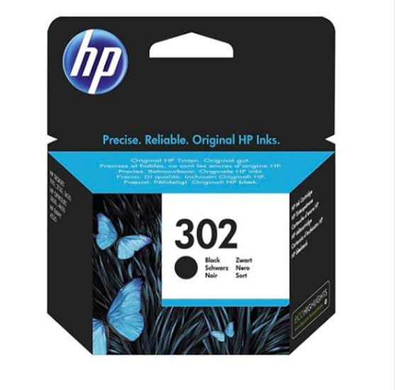 HP 302 Black Ink Cartridge