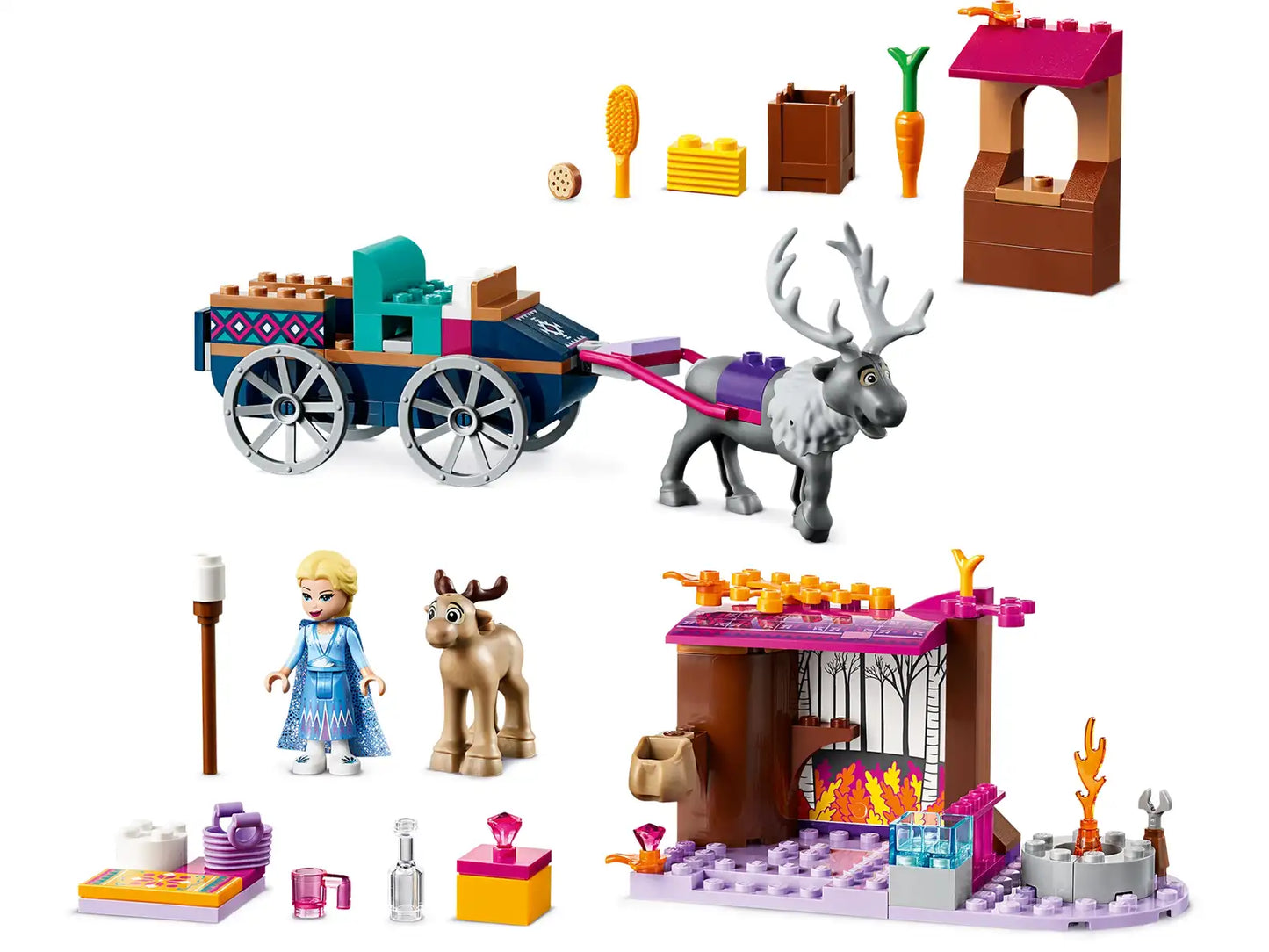 LEGO Disney Frozen Elsa's Wagon Adventure 41166
