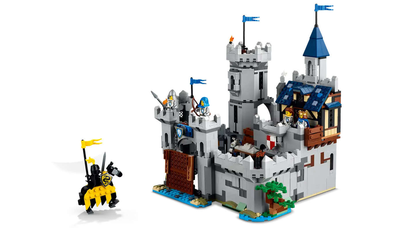 LEGO Creator 3in1 Medieval Horse Knight Castle 31168