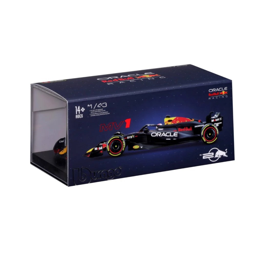 Burago 1:43 Race Red Bull RB20 Max Verstappen 2024 Formula 1
