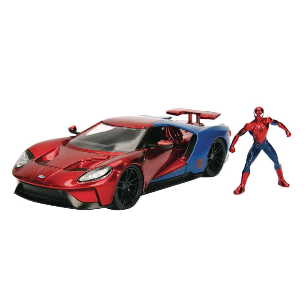 Spiderman 2017 Ford GT 1:24