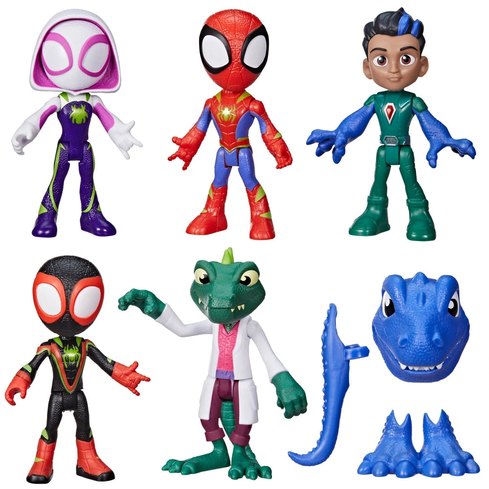Marvel Spidey Dino Heroes & Lizard Set
