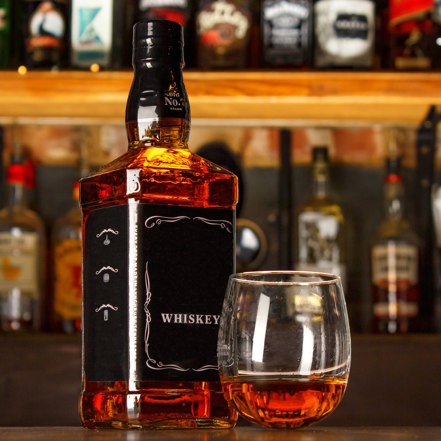 Bar Bespoke Whisky Rocker Glasses 2 Pack