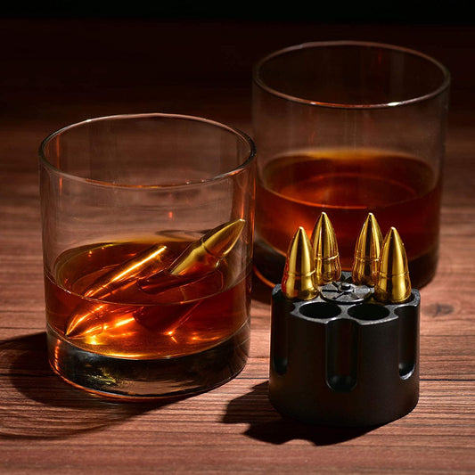Bar Originale Bullet Ice Cubes Gold 6 Pack