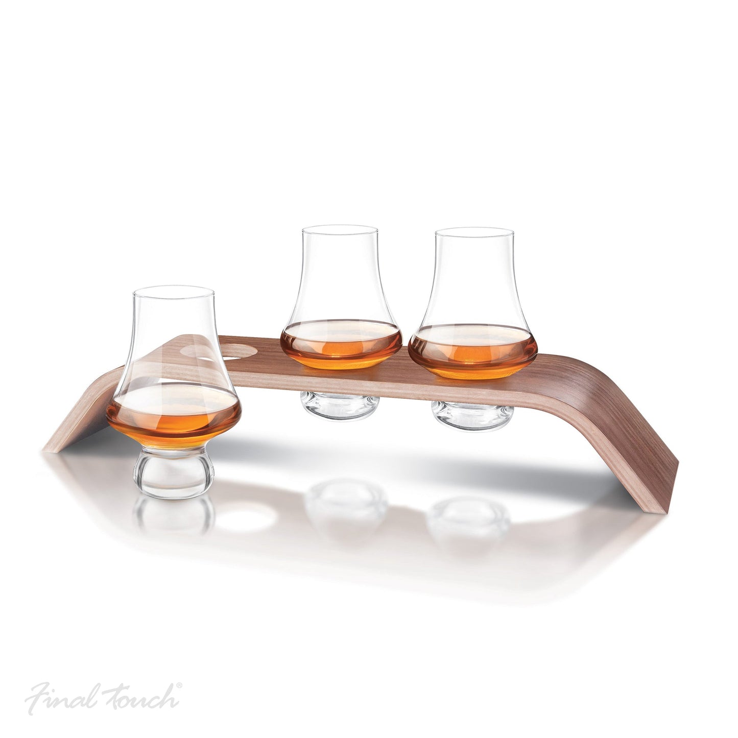 Final Touch 4 Piece Whisky Flight Tasting Set