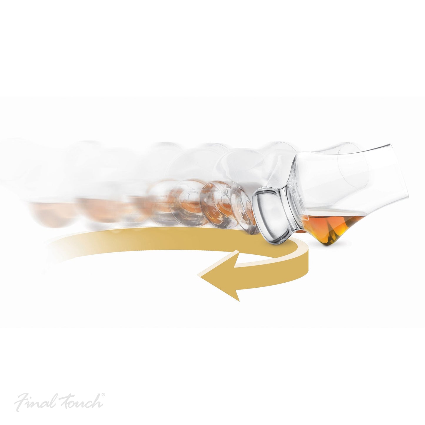 Final Touch 4 Piece Whisky Flight Tasting Set