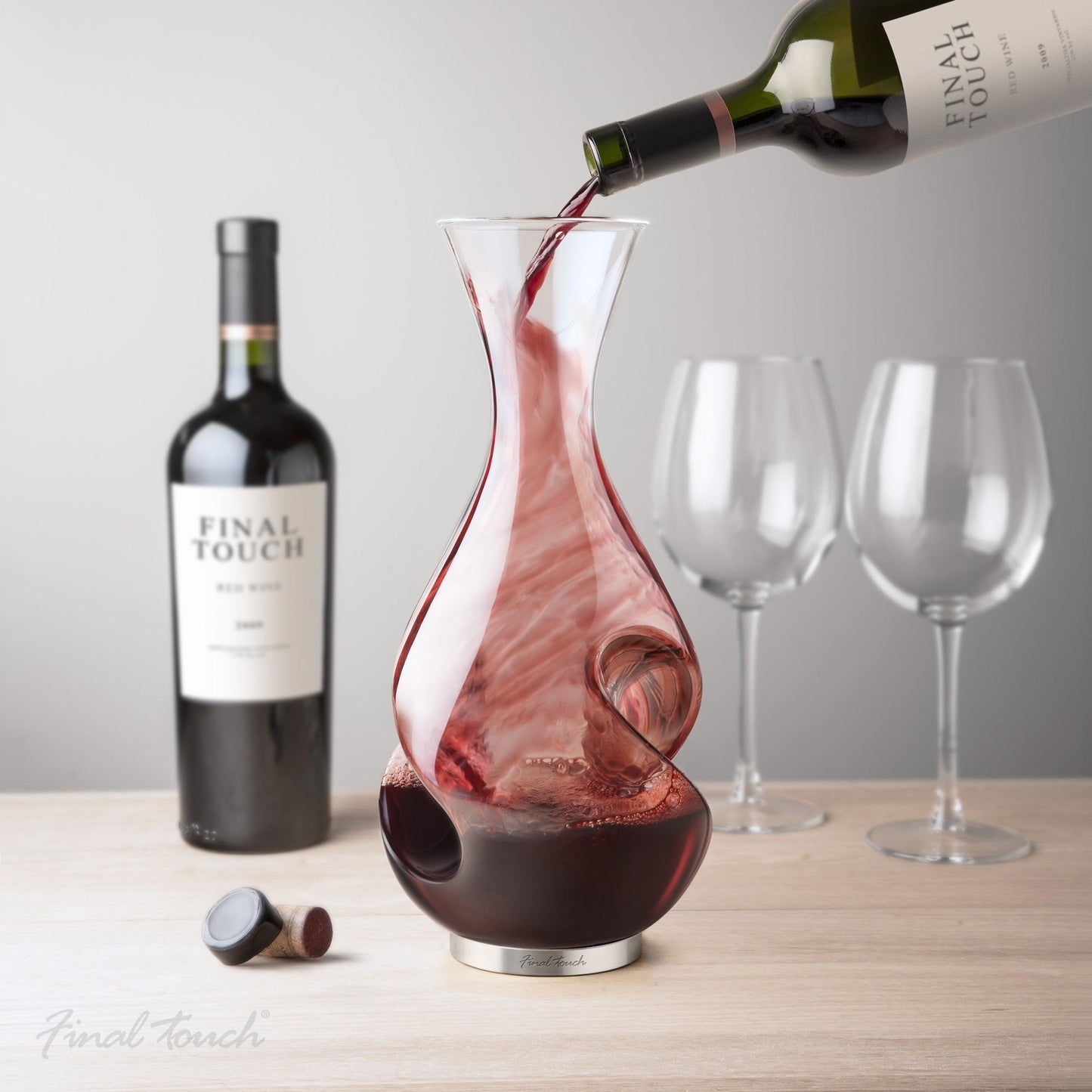 Final Touch L Grand Conundrum Aerator Decanter