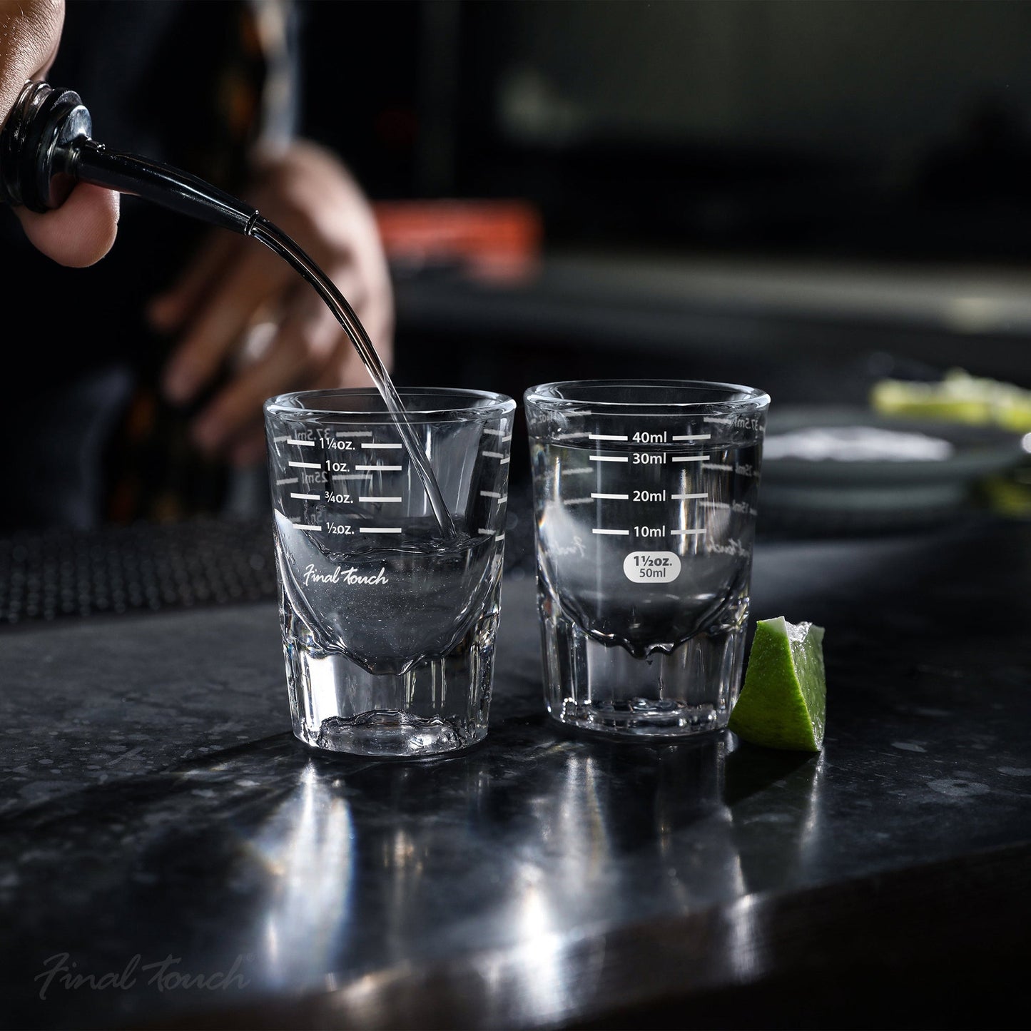 Final Touch Multi-Level Measuring Shot Glass