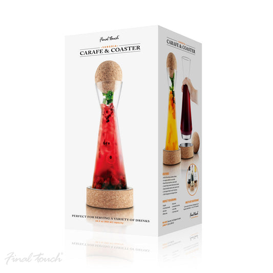 Final Touch Sangria Carafe & Coaster Set