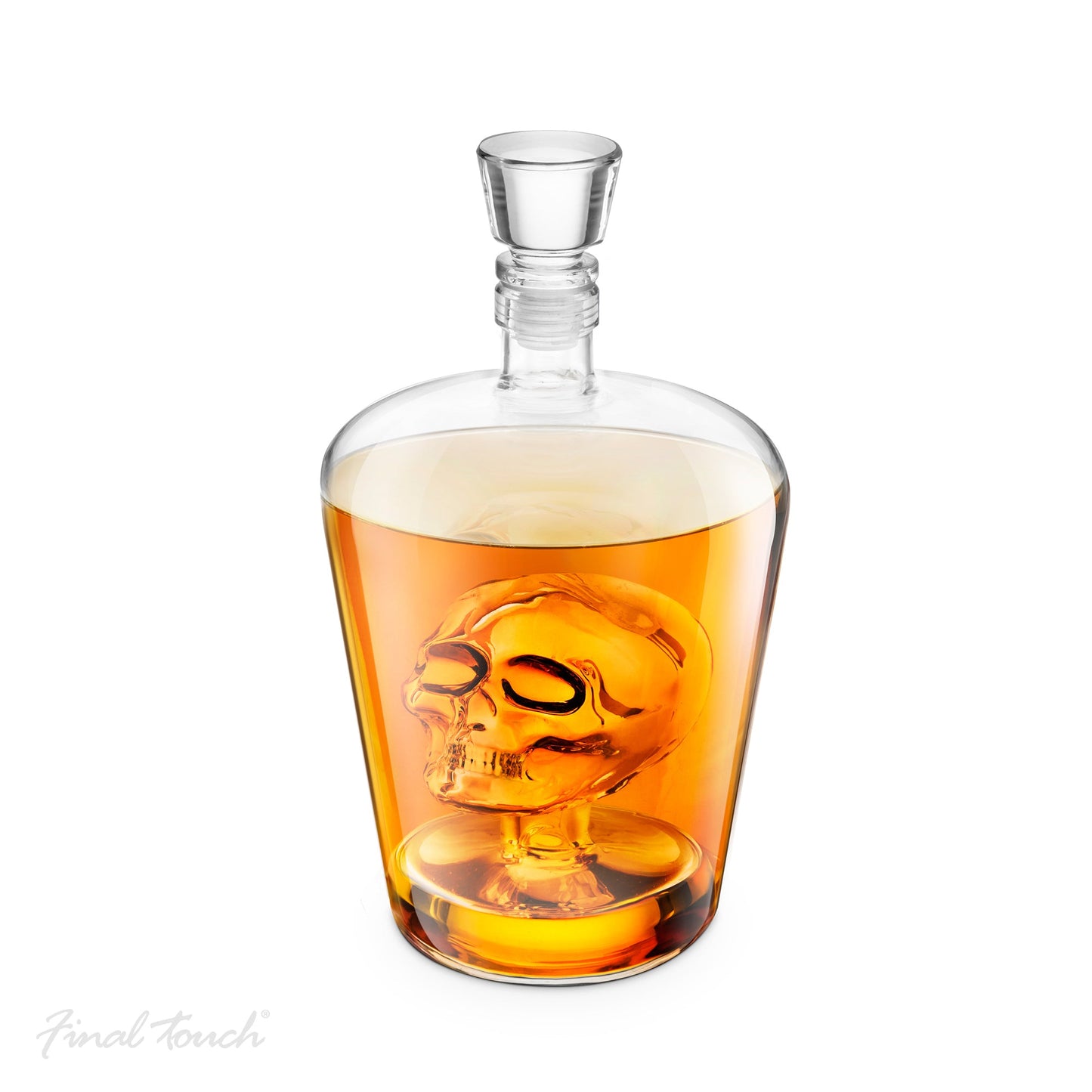 Final Touch Brain Freeze Skull Decanter Set
