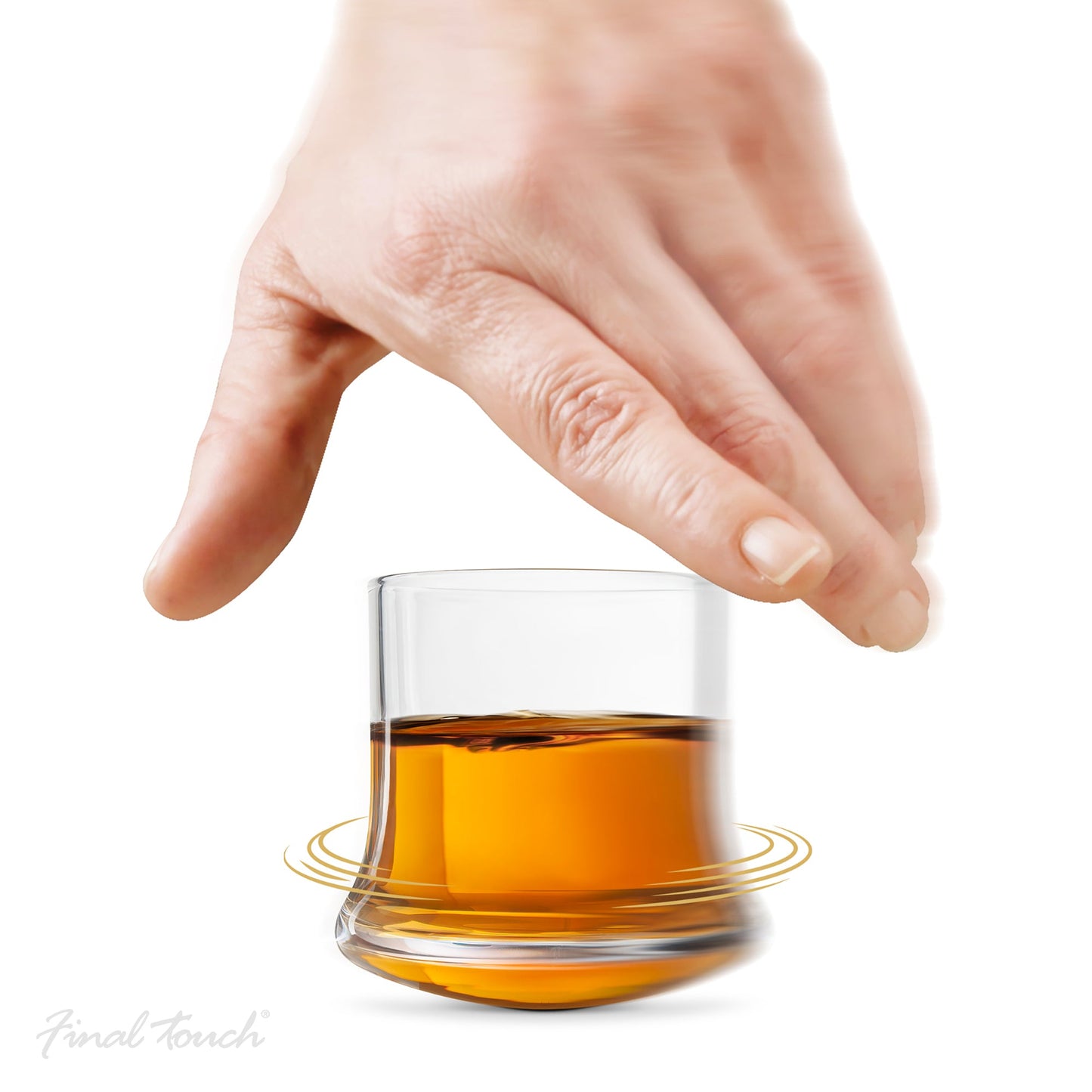 Final Touch Revolve Revolving Shot Glass (Set of 4)