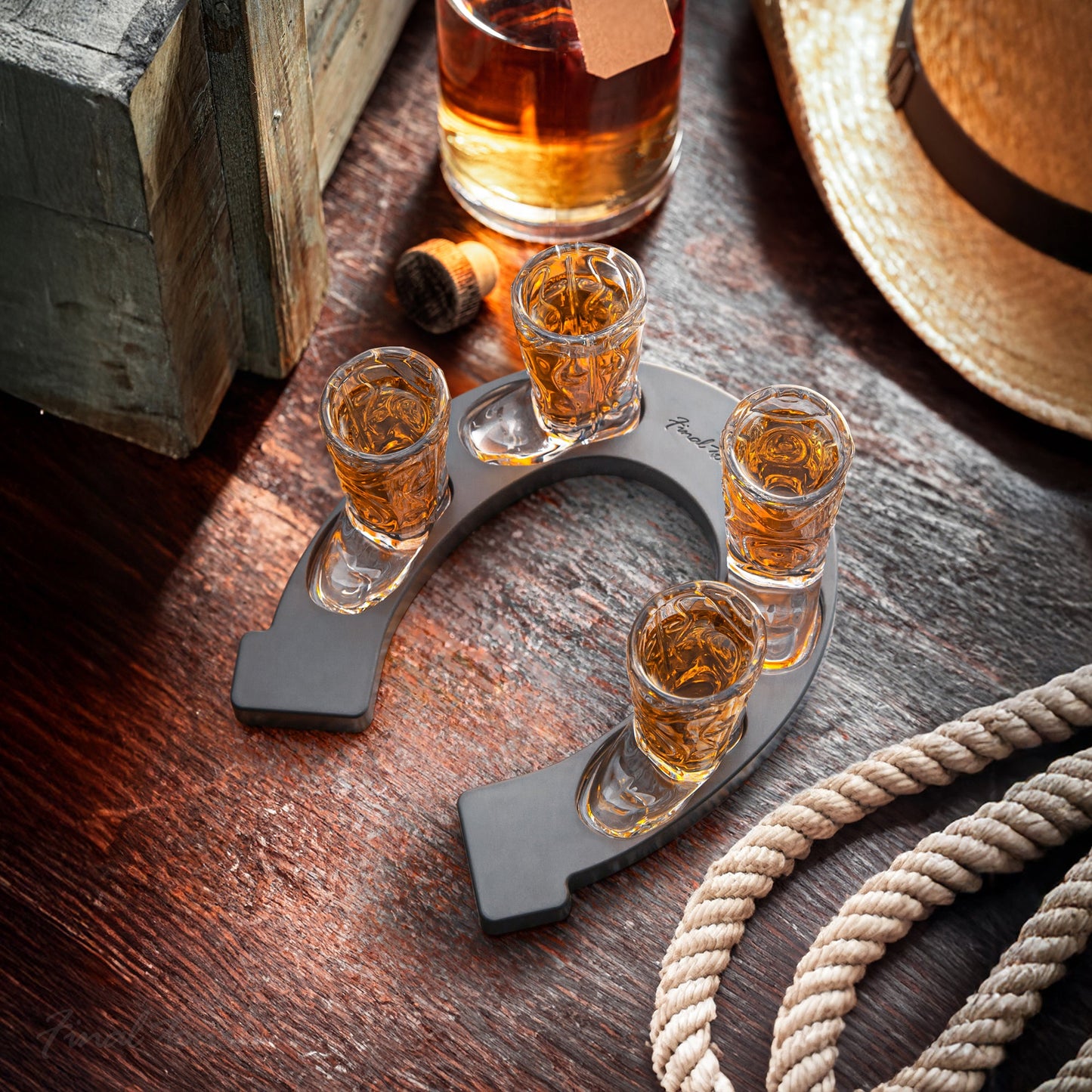 Final Touch Wild West Horseshoe Boot Shots