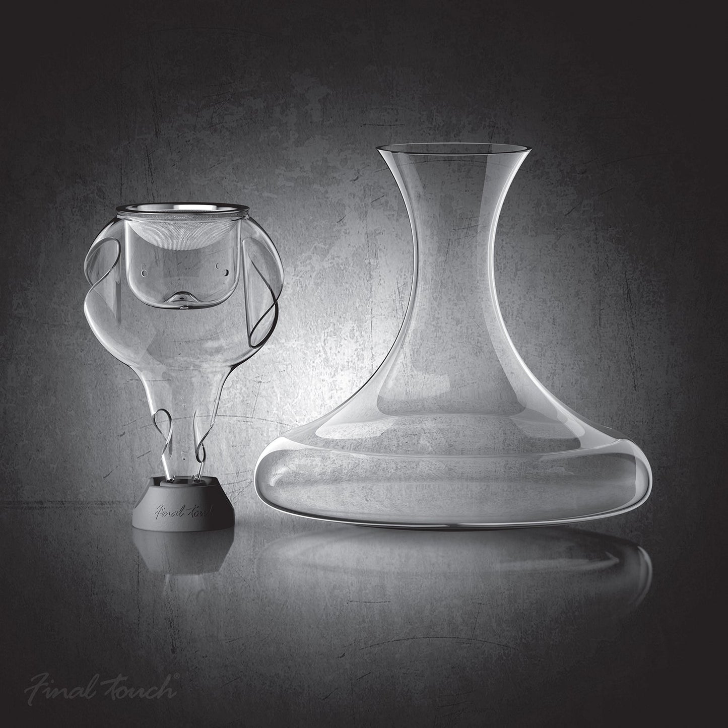 Final Touch Conundrum Aerator Revolve Decanter Wine Aeration System