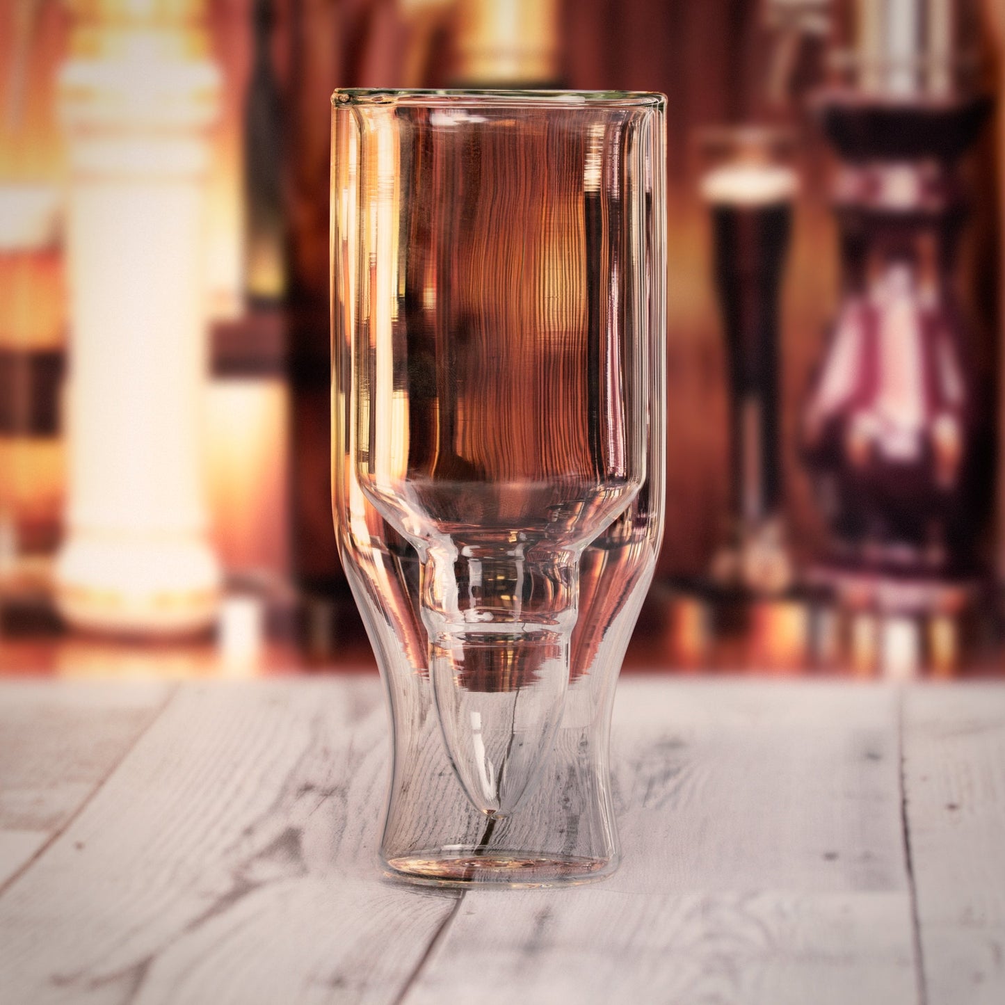 Bar Originale The Bullet Beer Glass with a Cool Double Wall