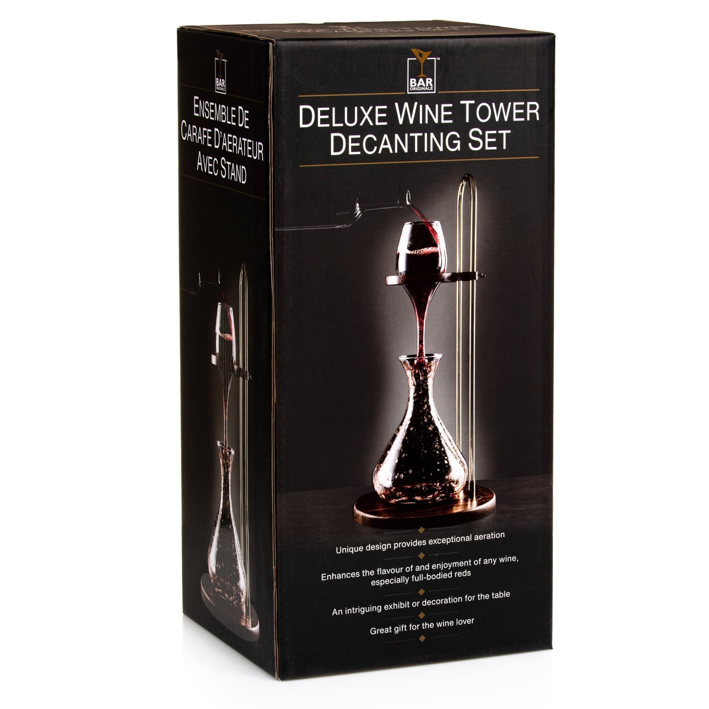 Bar Originale Deluxe Wine Aerating Tower Set