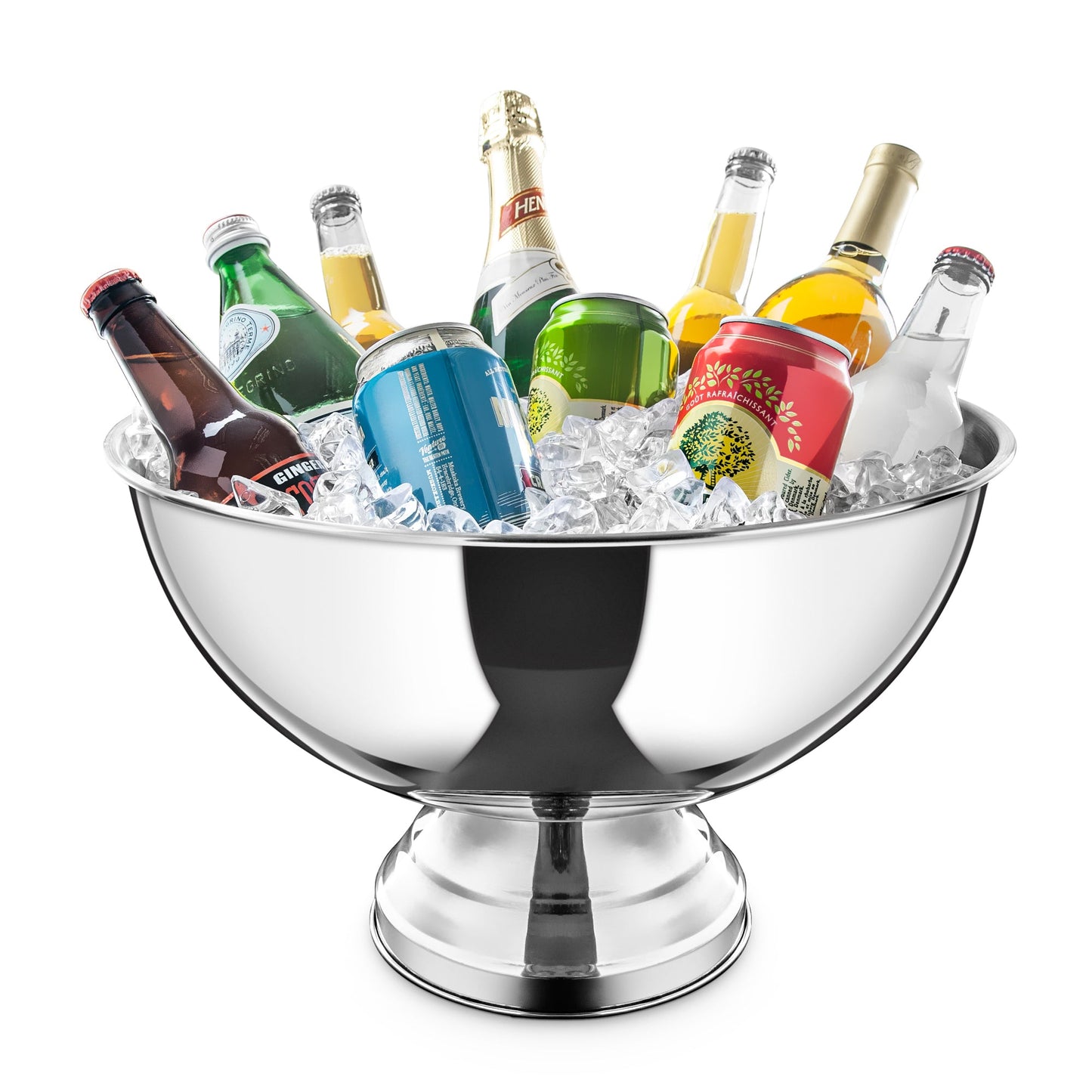 Final Touch Stainless Steel Beverage Bin