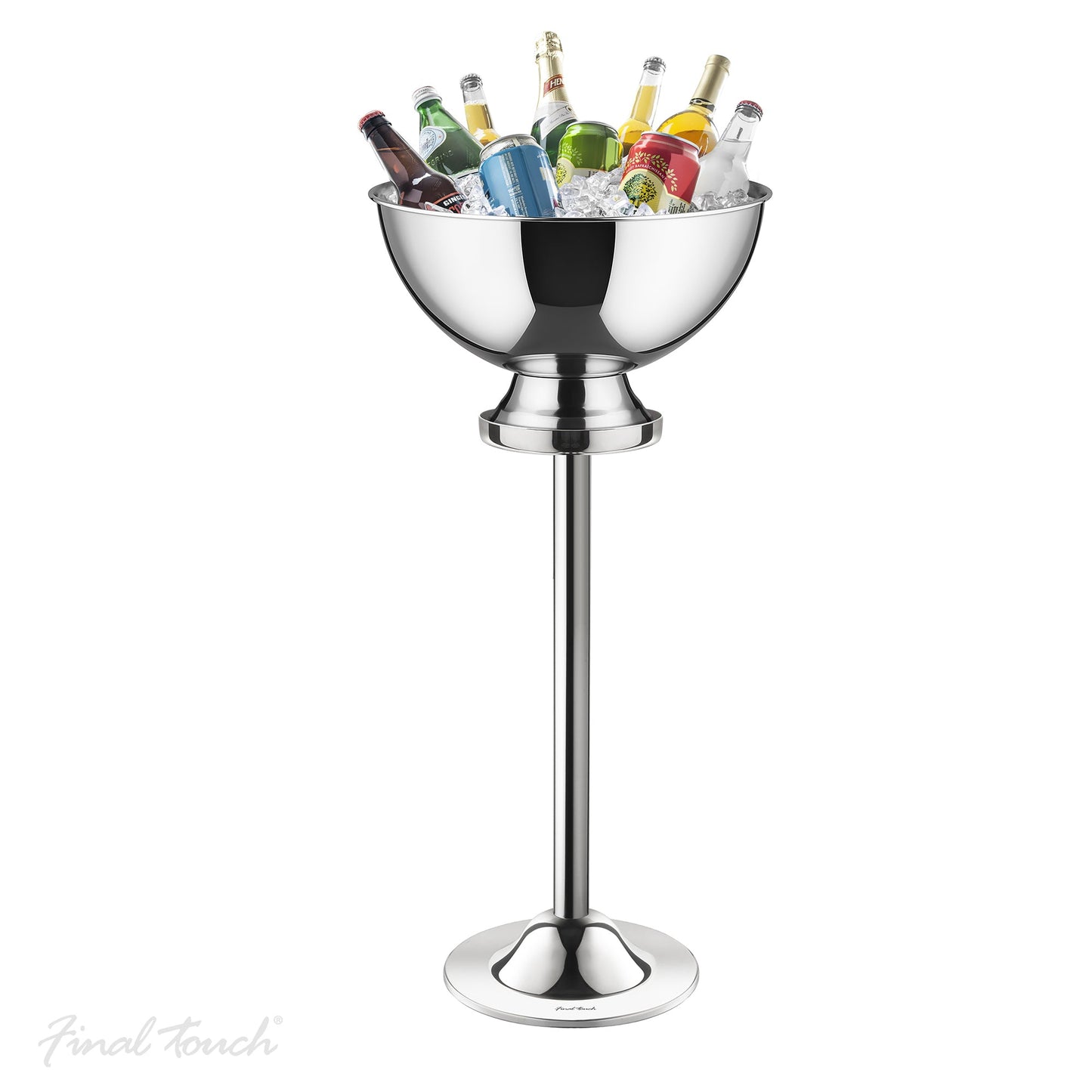 Final Touch Stainless Steel Beverage Bin