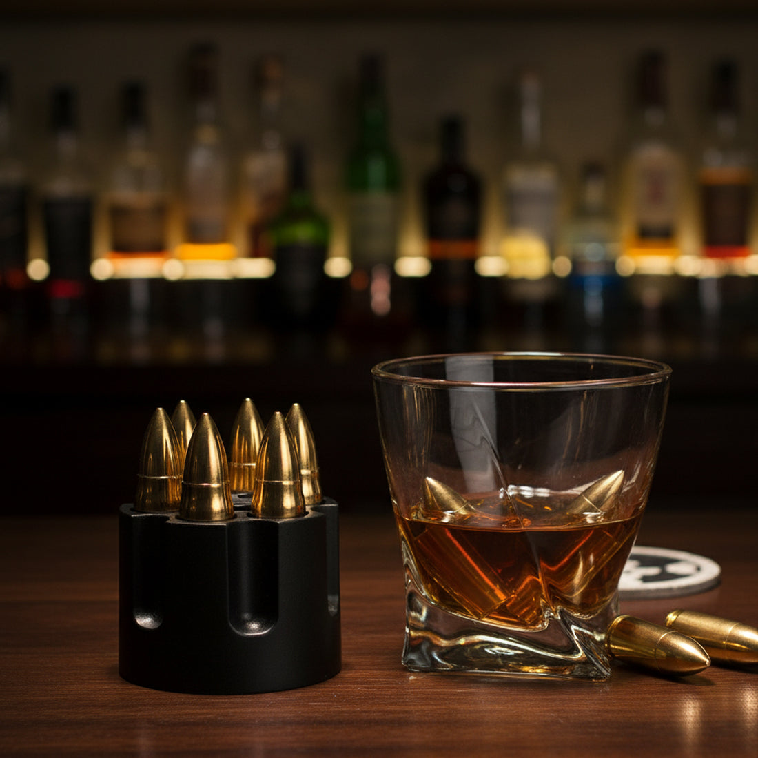 Bar Originale Bullet Ice Cubes Gold 6 Pack