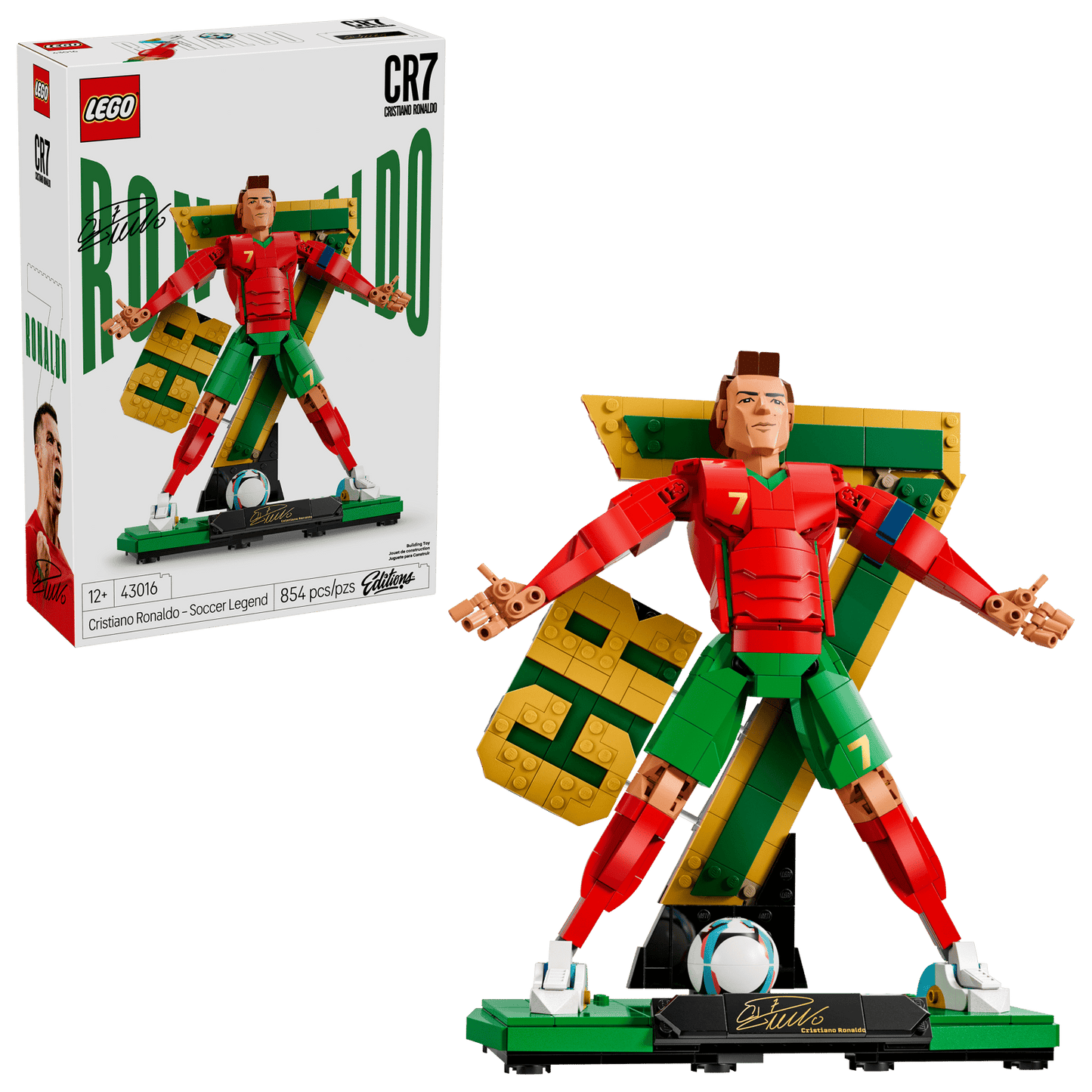 LEGO Cristiano Ronaldo – Soccer Legend 43016