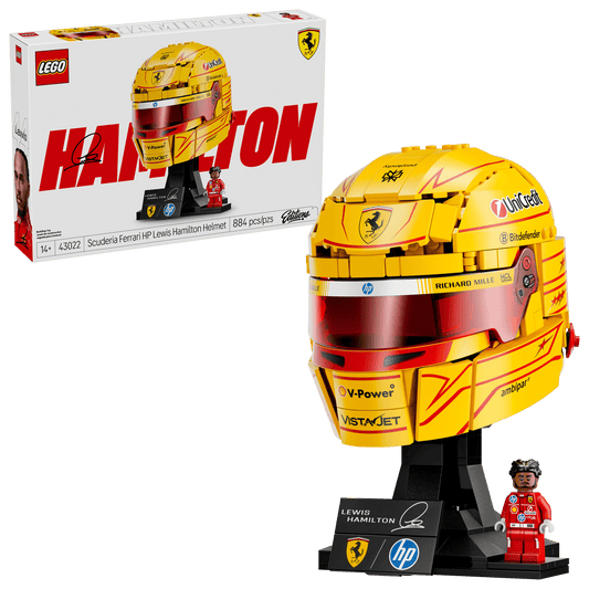 LEGO Scuderia Ferrari HP Lewis Hamilton Helmet 43022