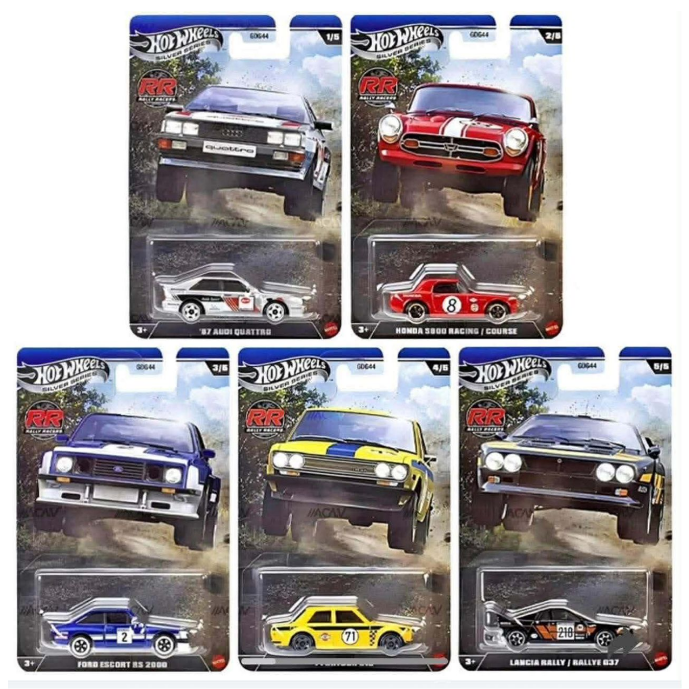 Hot Wheels Rally Racers Set