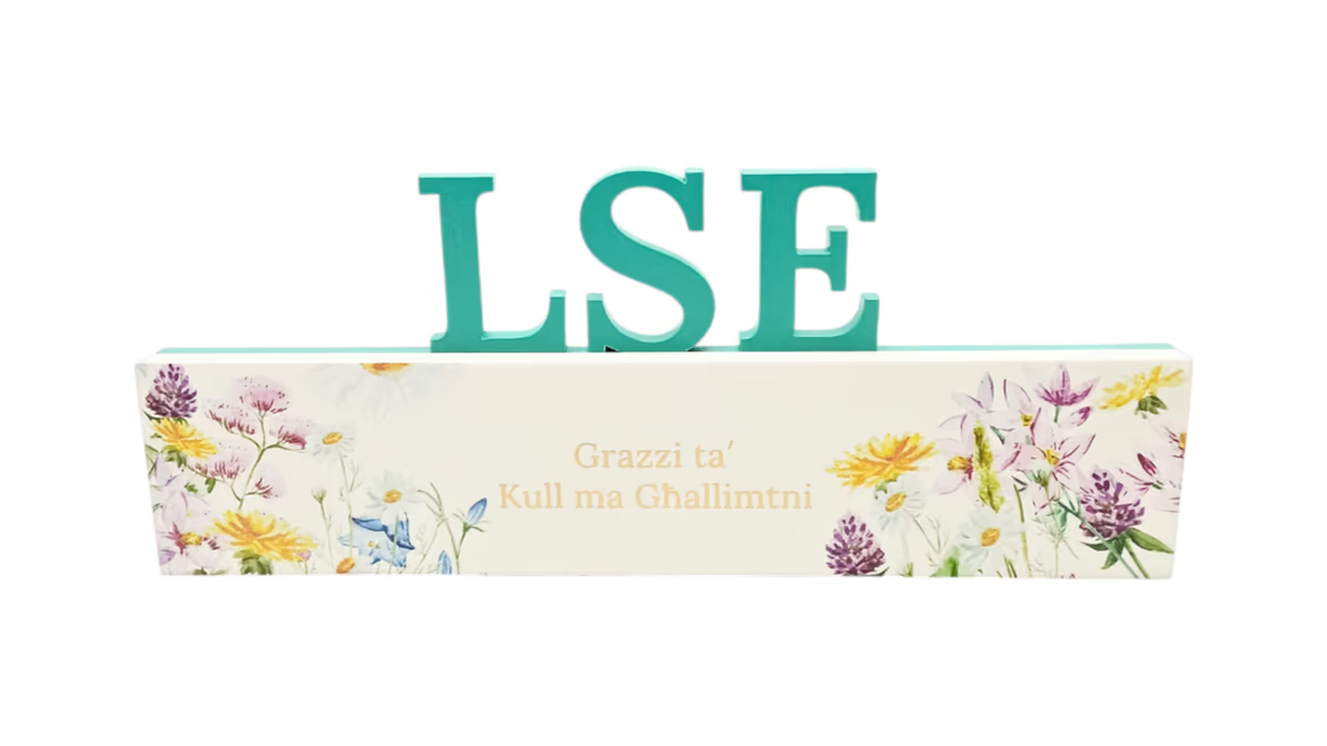 Wildflower Cutout Plaque Lse
