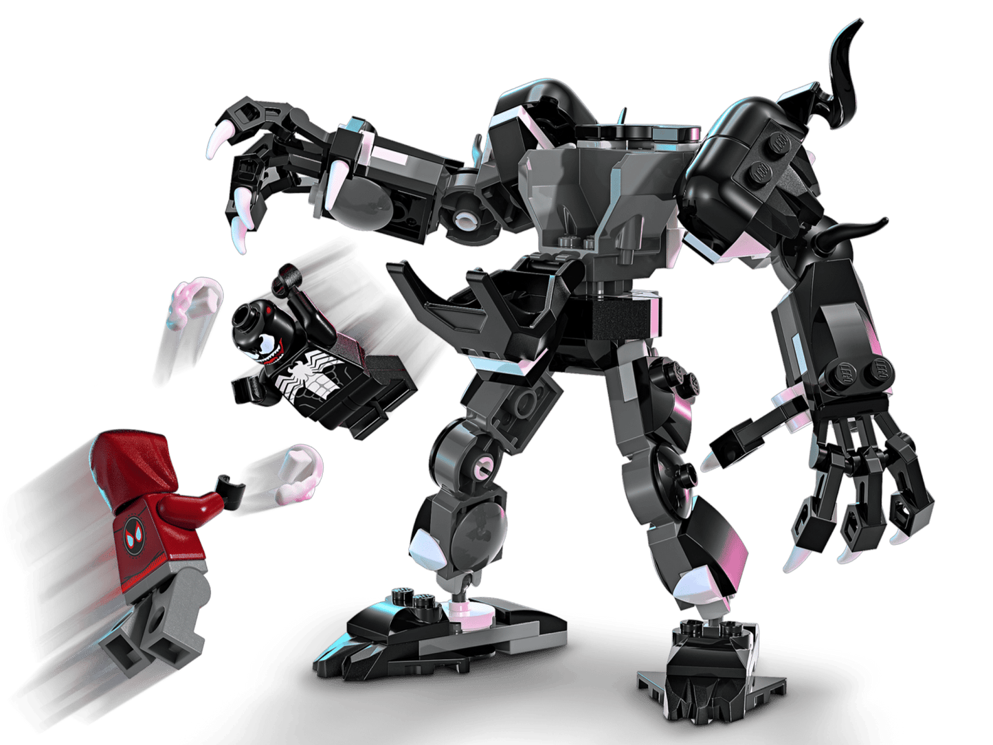 LEGO Venom Mech Armor vs. Miles Morales 76276