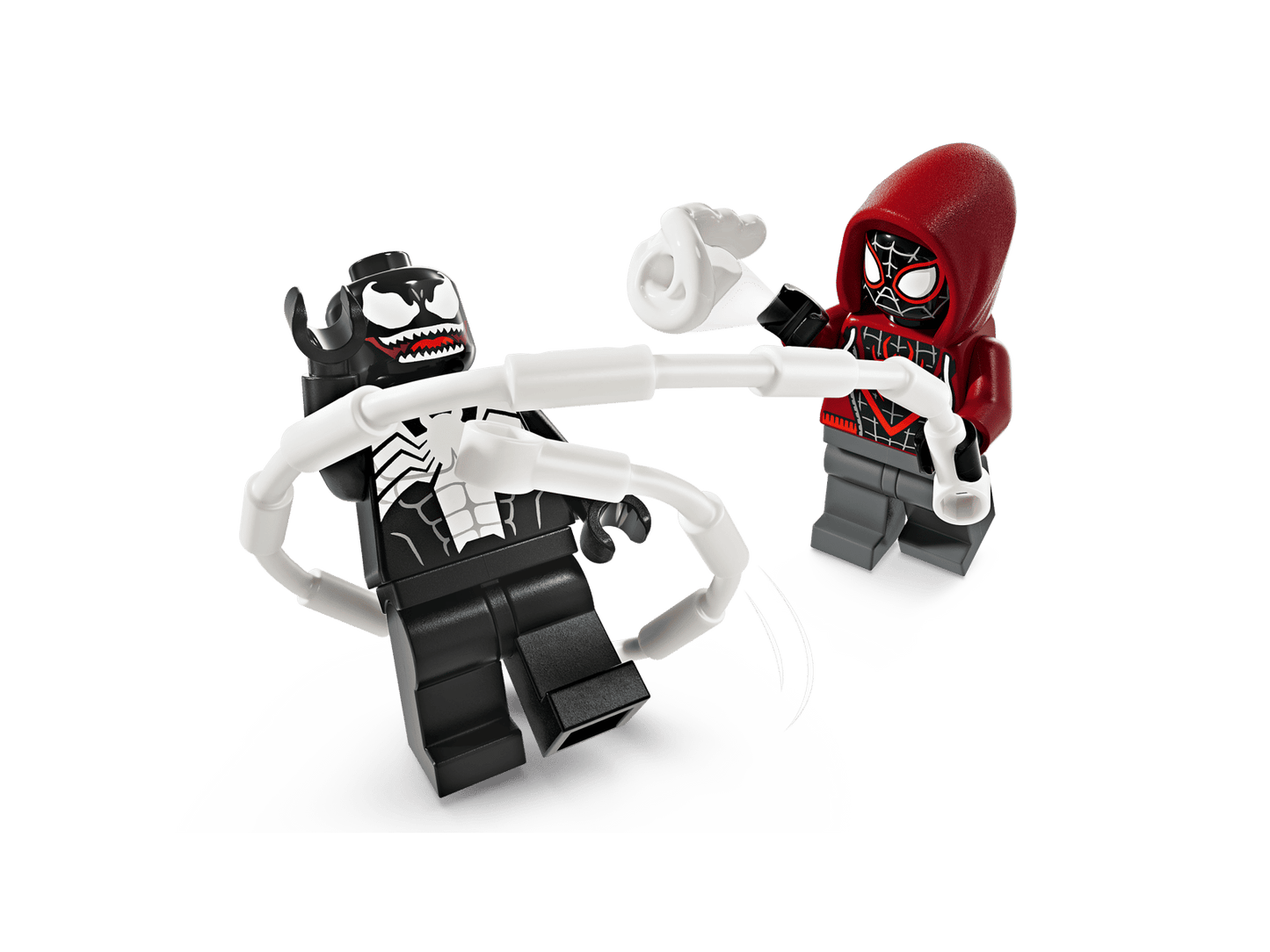 LEGO Venom Mech Armor vs. Miles Morales 76276
