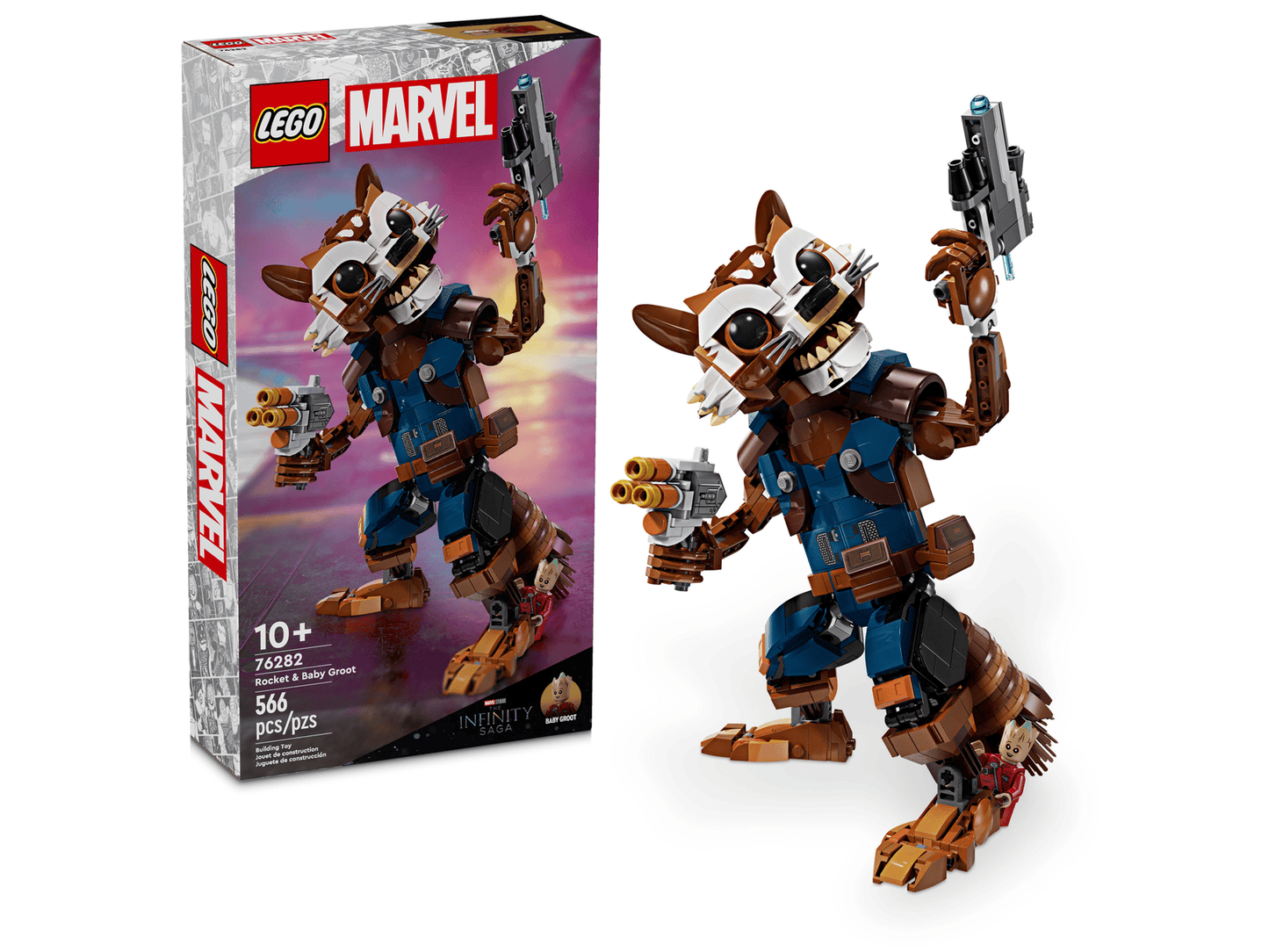 LEGO Rocket & Baby Groot 76282