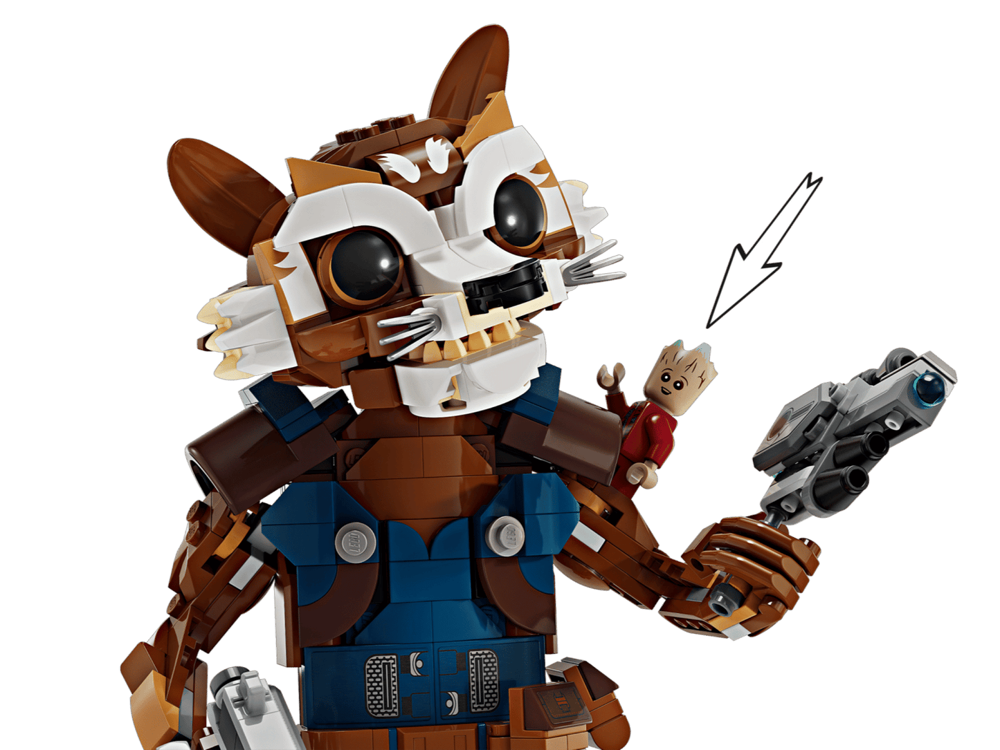 LEGO Rocket & Baby Groot 76282