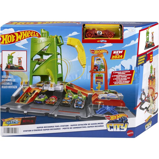 Hot Wheels City Super Fuel Station