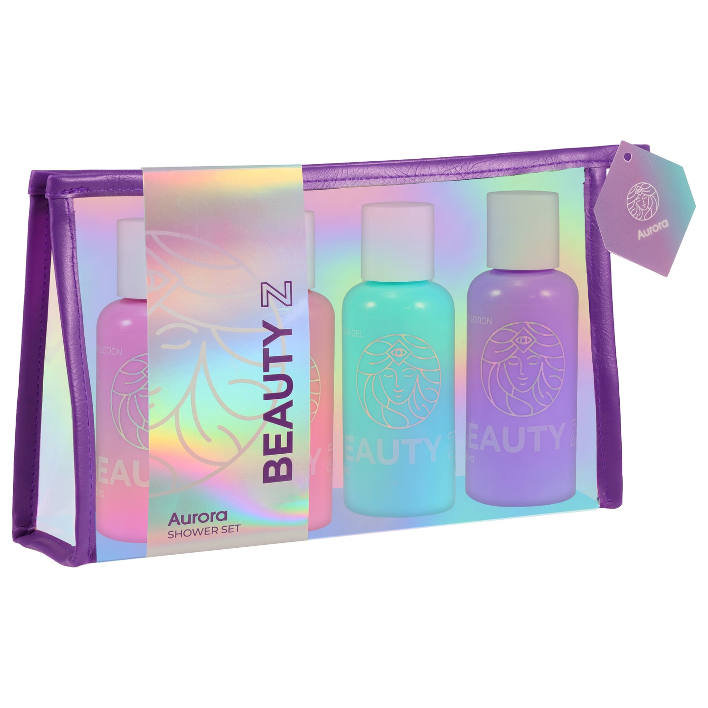 Aureus 4 Pcs Travel Beauty Set