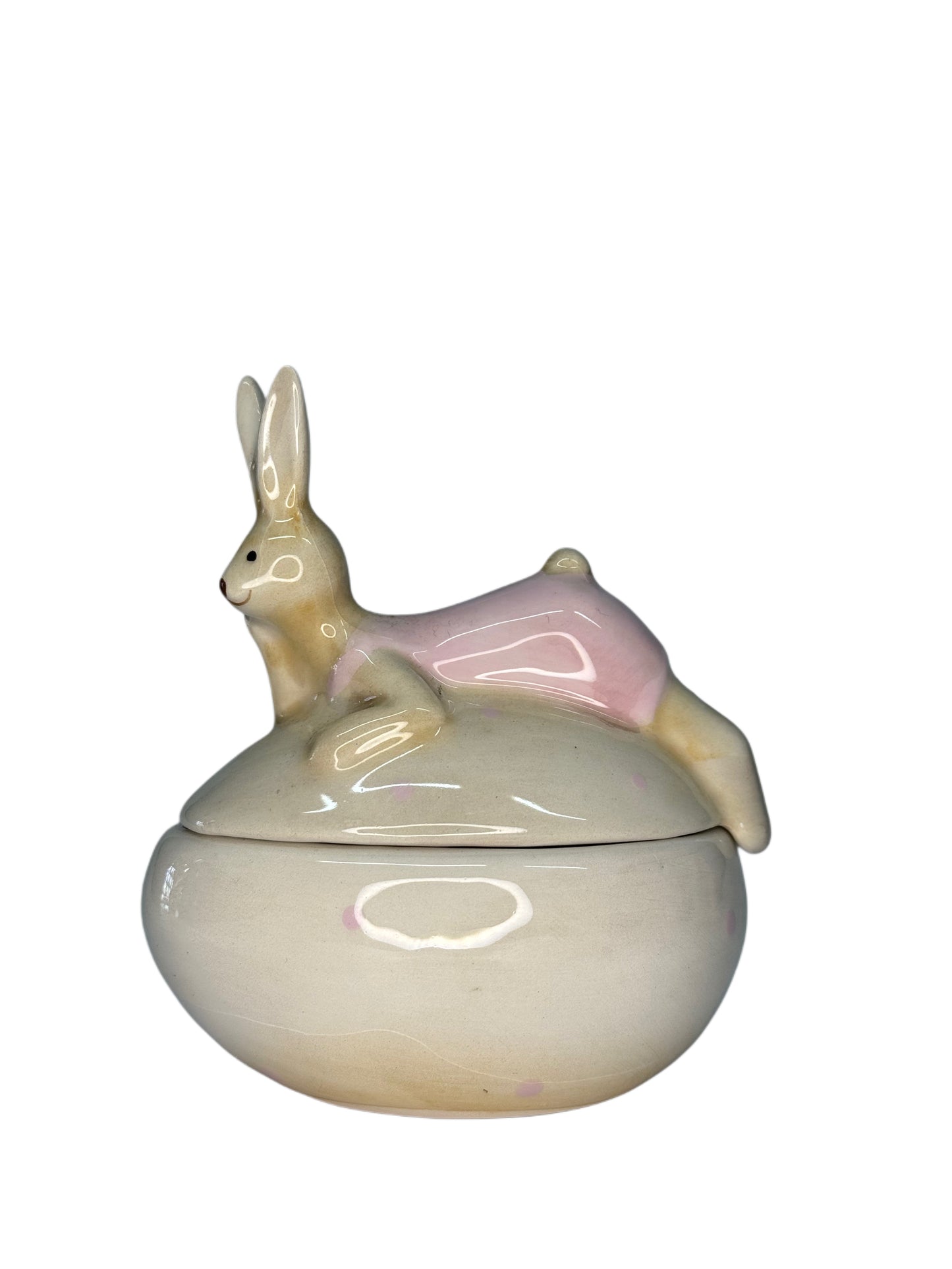 Easter Bunny On Egg