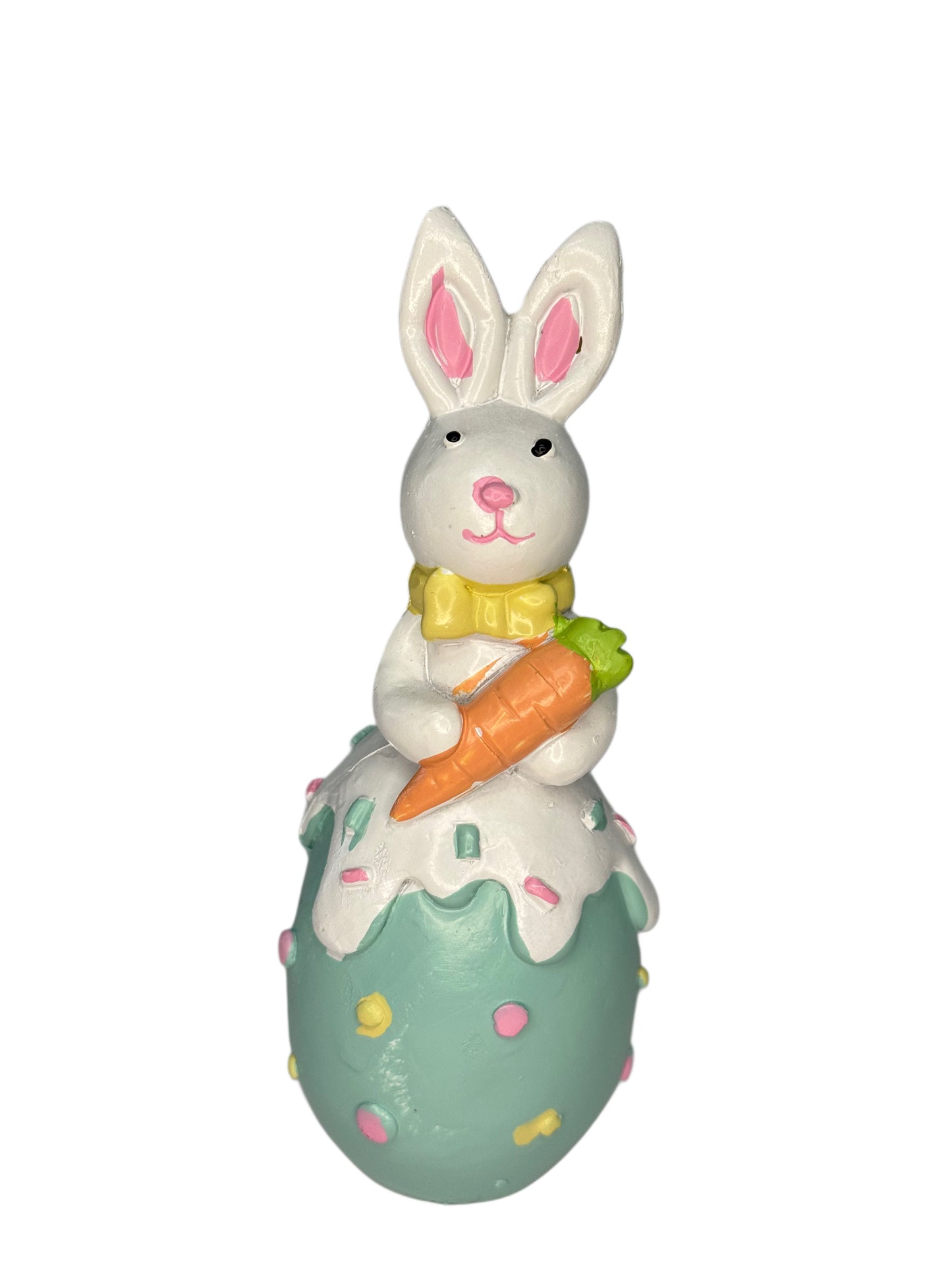 Easter Bunny On Egg Light Blue