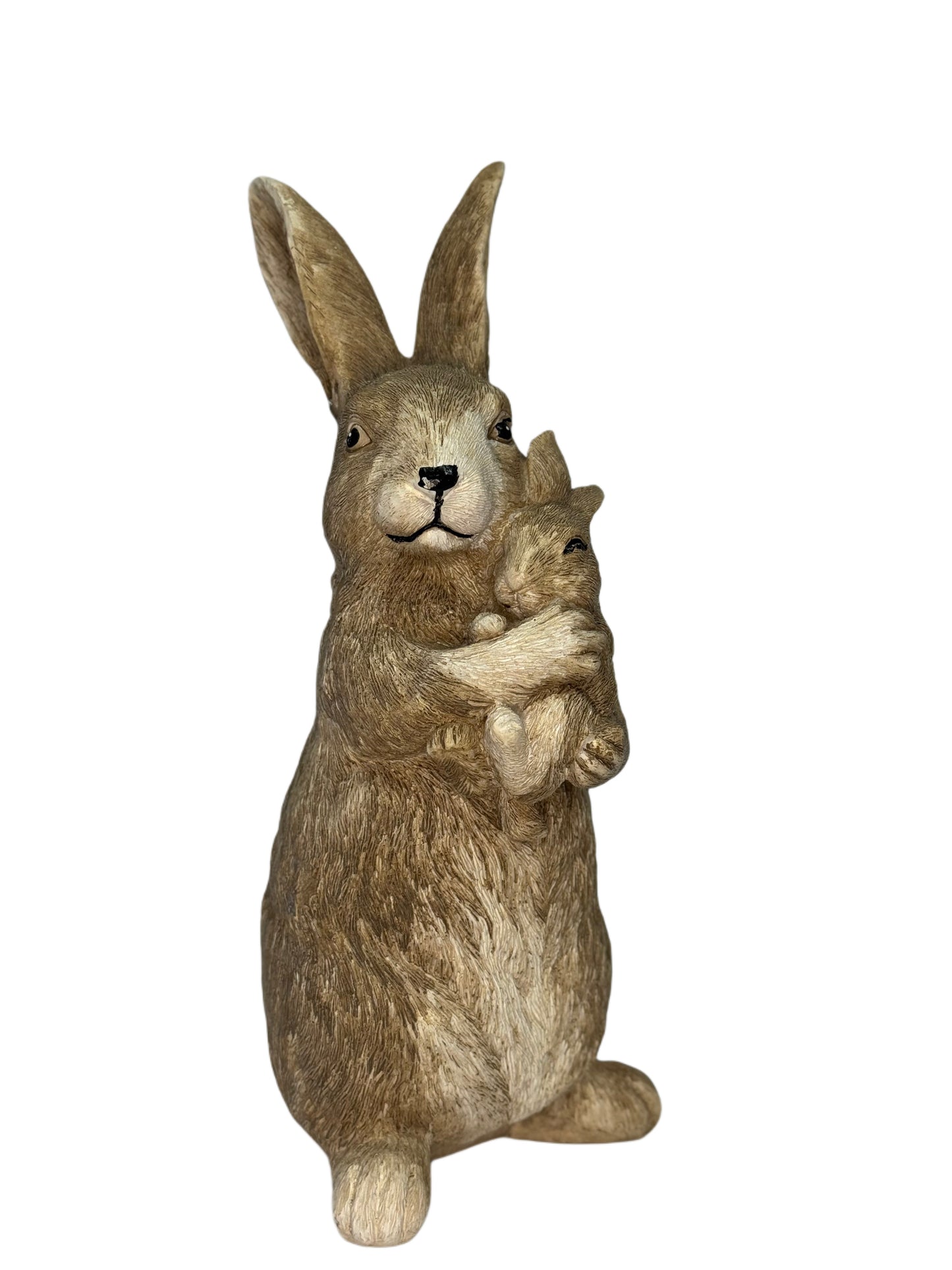 Easter Bunny Holding Child Realistic