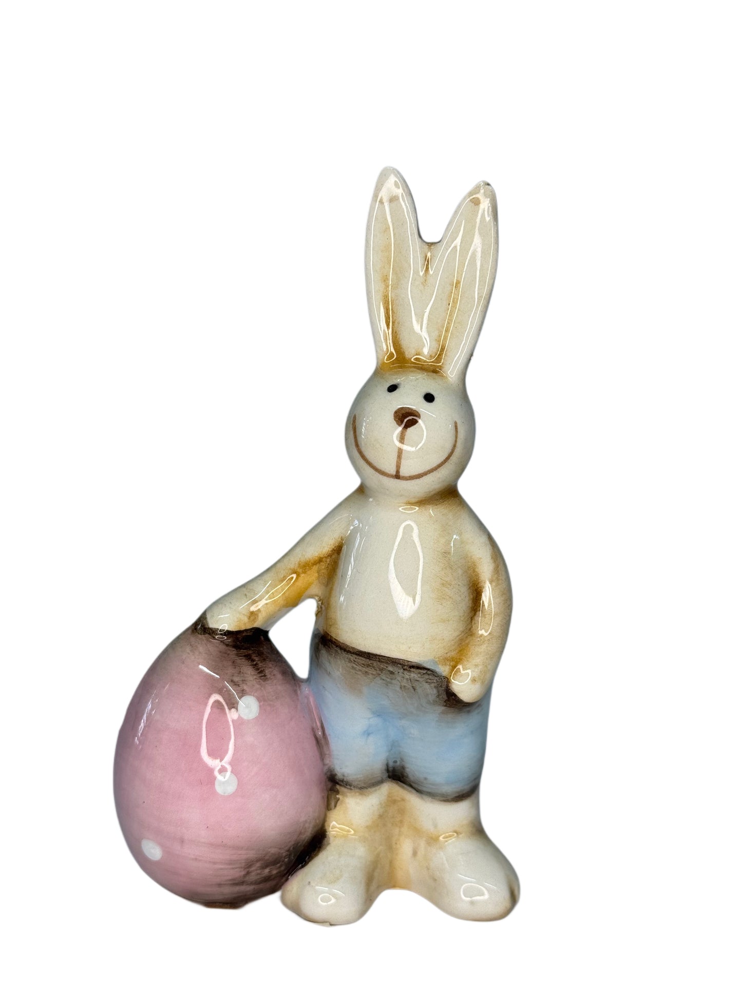 Easter Bunny Holding Egg