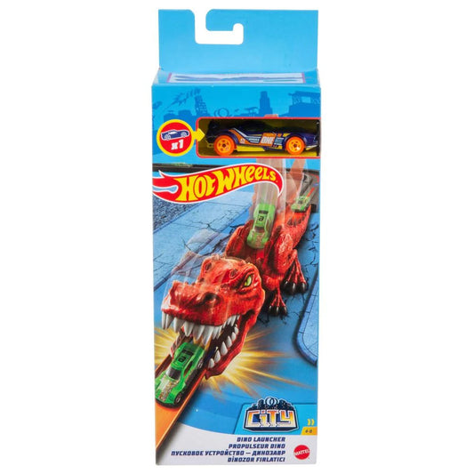 Hot Wheels City Dino Launcher