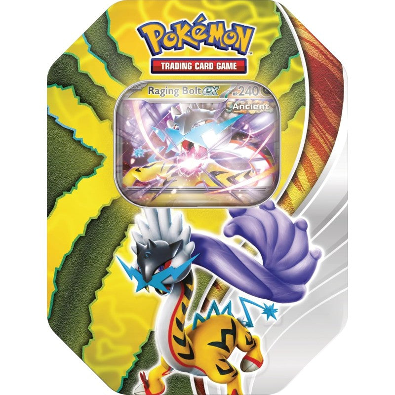 POKEMON Raging Bolt ex Tin