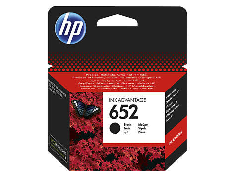 HP 652 Black Ink Cartridge