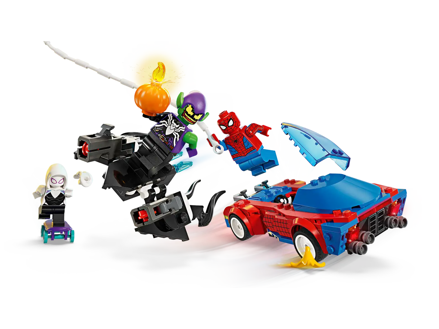 LEGO Marvel Spider-Man Race Car & Venom Green Goblin 76279