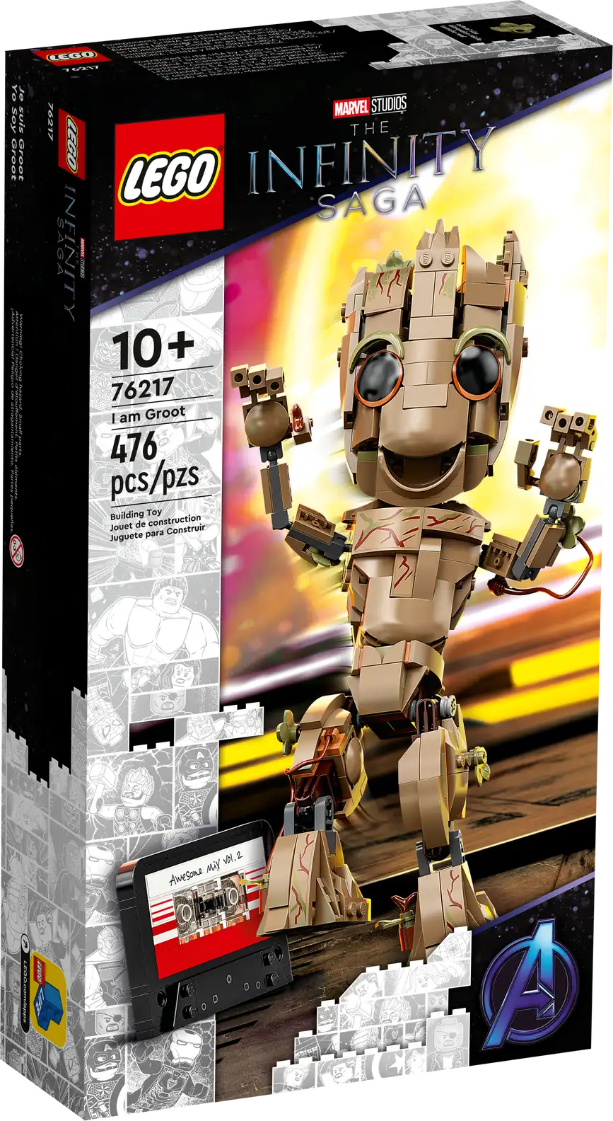 LEGO Marvel The Infinity Saga I am Groot 76217